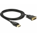 DELOCK Cable DP 1.2 - DVI (24+1) St/St 2.0m Black DELOCK Cable DP 1.2 - DVI (24+1) St/St 2.0m Black