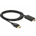 DELOCK Displayport Cable DP - HDMI St/St 4K 2.00m Black DELOCK Displayport Cable DP - HDMI St/St 4K 2.00m Black