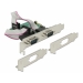 Controlleur Delock DELOCK PCI Express Card 2x Seriell RS-232 HigSpeed 921K Controlleur Delock DELOCK PCI Express Card 2x Seriell RS-232 HigSpeed 921K