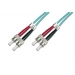 FIBER OPTIC CABLE 50/125 ST/ST 1M - OM3 CLASS FIBER OPTIC CABLE 50/125 ST/ST 1M - OM3 CLASS