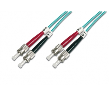 Cable Réseaux Optique FIBER OPTIC CABLE 50/125 ST/ST 1M - OM3 CLASS Cable Réseaux Optique FIBER OPTIC CABLE 50/125 ST/ST 1M - OM3 CLASS