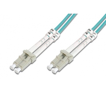 Cable Réseaux Optique LWL Patchcable LC - LC 1.00m Multimode Duplex OM3 Cable Réseaux Optique LWL Patchcable LC - LC 1.00m Multimode Duplex OM3