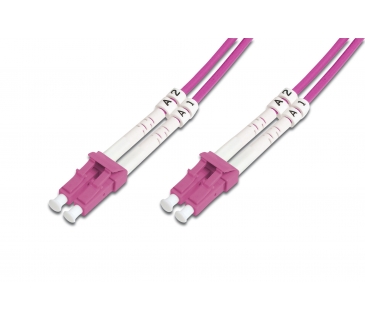 Cable Réseaux Optique LWL Patchcable LC - LC 10.00m Multimode Duplex OM4 Cable Réseaux Optique LWL Patchcable LC - LC 10.00m Multimode Duplex OM4