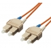 LWL Patchcable Equip SC -> SC 5,00m Multimode Duplex OM1 ora - Equip LWL Patchcable Equip SC -> SC 5,00m Multimode Duplex OM1 ora - Equip