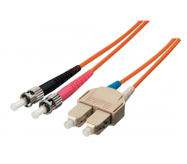 Cable Réseaux Optique EQUIP LWL Patchcable ST-SC 3.00m Singlemode Duplex OS2 yel - Equip Cable Réseaux Optique EQUIP LWL Patchcable ST-SC 3.00m Singlemode Duplex OS2 yel - Equip