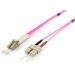 EQUIP LWL Patchcable LC-SC 1.00m Multimode Duplex OM4 viol - Equip EQUIP LWL Patchcable LC-SC 1.00m Multimode Duplex OM4 viol - Equip