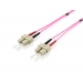 EQUIP LWL Patchcable SC-SC 15.00m Multimode Duplex OM4 viol - Equip EQUIP LWL Patchcable SC-SC 15.00m Multimode Duplex OM4 viol - Equip