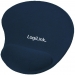 Tapis souris Logilink MOUSEPAD WITH GEL WRIST REST - Blue - Logilink Tapis souris Logilink MOUSEPAD WITH GEL WRIST REST - Blue - Logilink