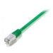 Patchkabel equip RJ45 S/FTP Cat6 0,25m grun HF - Equip Patchkabel equip RJ45 S/FTP Cat6 0,25m grun HF - Equip