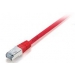 Patchkabel equip RJ45 S/FTP Cat6 1,0m rot PIMF HF (SSTP) - Equip Patchkabel equip RJ45 S/FTP Cat6 1,0m rot PIMF HF (SSTP) - Equip