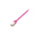 Patchkabel equip RJ45 S/FTP Cat6 5,00m Pink HF - Equip Patchkabel equip RJ45 S/FTP Cat6 5,00m Pink HF - Equip