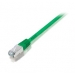 Flach-Patchkabel Cat6A/10G STP 1.00m grun, PVC - Equip Flach-Patchkabel Cat6A/10G STP 1.00m grun, PVC - Equip