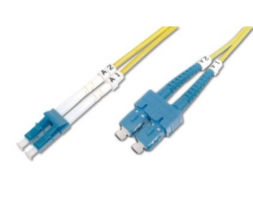 Cable Réseaux Optique Fiber Opt Patch Cord SC/LC 3 m singlem 09/125 Cable Réseaux Optique Fiber Opt Patch Cord SC/LC 3 m singlem 09/125
