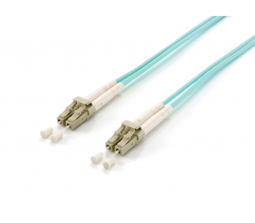 Cable Réseaux Optique EQUIP LWL Patchcable LC-LC 30.00m Multimode Duplex OM3 turq - Equip Cable Réseaux Optique EQUIP LWL Patchcable LC-LC 30.00m Multimode Duplex OM3 turq - Equip
