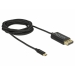 DELOCK USB Type-C DisplayPort (DP Alt Mode) 2m koaxial DELOCK USB Type-C DisplayPort (DP Alt Mode) 2m koaxial