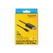 DELOCK USB Type-C DisplayPort (DP Alt Mode) 2m koaxial DELOCK USB Type-C DisplayPort (DP Alt Mode) 2m koaxial