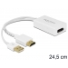 Delock HDMI Adapter KabelHDMI A - Displayport St/Bu - Delock Delock HDMI Adapter KabelHDMI A - Displayport St/Bu - Delock