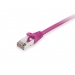 Patchkabel Cat6 S/FTP 2xRJ45 0.15m lila - Equip Patchkabel Cat6 S/FTP 2xRJ45 0.15m lila - Equip