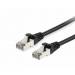 Patchkabel Cat6 S/FTP 2xRJ45 25.00m Black - Equip Patchkabel Cat6 S/FTP 2xRJ45 25.00m Black - Equip