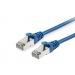 Patchkabel Cat6 S/FTP 2xRJ45 0.15m Blue - Equip Patchkabel Cat6 S/FTP 2xRJ45 0.15m Blue - Equip