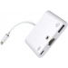 LIGHTNING HUB - iPhone / iPad Lightning - RJ45 + Power Adapter with Lightning Connector LIGHTNING HUB - iPhone / iPad Lightning - RJ45 + Power Adapter with Lightning Connector