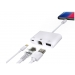 LIGHTNING HUB - iPhone / iPad Lightning - RJ45 + Power Adapter with Lightning Connector LIGHTNING HUB - iPhone / iPad Lightning - RJ45 + Power Adapter with Lightning Connector