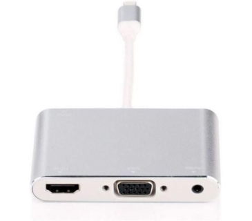 HUB Adapter USB / A / C Multi LIGHTNING HUB - iPhone / iPad HUB Adapter USB / A / C Multi LIGHTNING HUB - iPhone / iPad