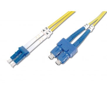 Cable Réseaux Optique LWL SINGLEMODE PATCHCABLE 3MLC/SC Cable Réseaux Optique LWL SINGLEMODE PATCHCABLE 3MLC/SC
