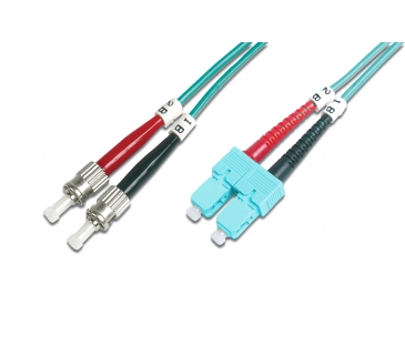 Cable Réseaux Optique FO PATCH CORD DUPLEX ST TO SC MM OM3 5 Cable Réseaux Optique FO PATCH CORD DUPLEX ST TO SC MM OM3 5
