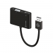 Alogic Alogic Adapter 2-in-1 DisplayPort to HDMI VGA M/2F Black Alogic Alogic Adapter 2-in-1 DisplayPort to HDMI VGA M/2F Black