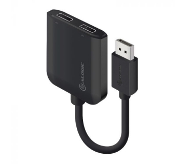 Adaptateur Ecran Alogic Alogic Adapter DisplayPort - Dual DisplayPort 4K 30Hz Adaptateur Ecran Alogic Alogic Adapter DisplayPort - Dual DisplayPort 4K 30Hz
