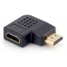 Equip Adapter HDMI HDMI 90 flach gewinkelt S/B Black - Equip Equip Adapter HDMI HDMI 90 flach gewinkelt S/B Black - Equip
