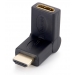 Equip Adapter HDMI HDMI 180 knickbar S/B Black - Equip Equip Adapter HDMI HDMI 180 knickbar S/B Black - Equip