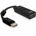 Delock AdapterDisplayport - HDMI St/Bu 22,5cm Cable - Delock Delock AdapterDisplayport - HDMI St/Bu 22,5cm Cable - Delock