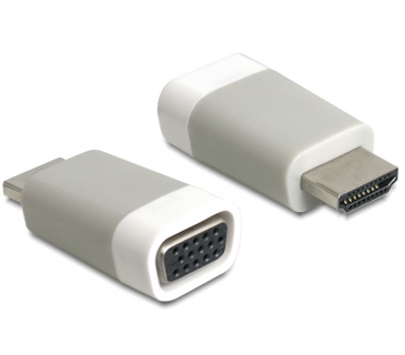 Adaptateur Ecran Delock HDMI AdapterHDMI A- VGA St/Bu screwless - Delock Adaptateur Ecran Delock HDMI AdapterHDMI A- VGA St/Bu screwless - Delock