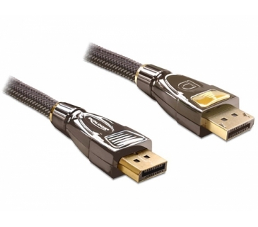Câble Ecran DisplayPort Cable - DPort -> DPort St/St 2,00m - Delock Câble Ecran DisplayPort Cable - DPort -> DPort St/St 2,00m - Delock