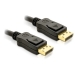DisplayPort Cable - DPort -> DPort St/St 2,00m - Delock DisplayPort Cable - DPort -> DPort St/St 2,00m - Delock