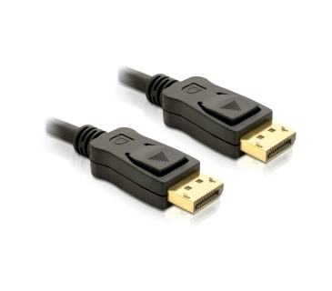 Câble Ecran DisplayPort Cable - DPort -> DPort St/St 2,00m - Delock Câble Ecran DisplayPort Cable - DPort -> DPort St/St 2,00m - Delock