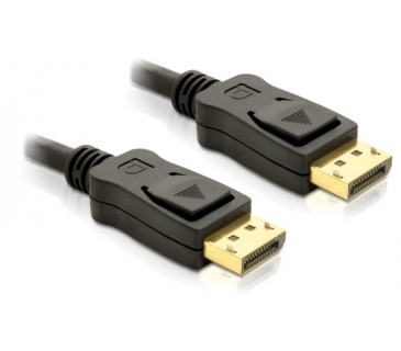 Câble Ecran DisplayPort Cable - St/St 20Pin 1m - Delock Câble Ecran DisplayPort Cable - St/St 20Pin 1m - Delock