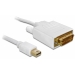 Cable mini Displayport male to DVI 24+1 male 2 m - Delock Cable mini Displayport male to DVI 24+1 male 2 m - Delock