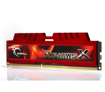 Mémoire G.Skill DDR3 - 1600 Mhz - 8GB RipjawsX ( 1x8GB ) CL10 + Headspread Red - G.Skill Mémoire G.Skill DDR3 - 1600 Mhz - 8GB RipjawsX ( 1x8GB ) CL10 + Headspread Red - G.Skill