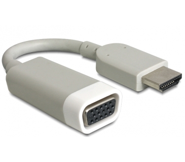 Adaptateur Ecran Delock HDMI Adapter KabelHDMI A - VGA St/Bu screwless - Delock Adaptateur Ecran Delock HDMI Adapter KabelHDMI A - VGA St/Bu screwless - Delock
