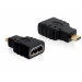 Delock HDMI Adaptermicro Typ D -> Typ A St/Bu - Delock Delock HDMI Adaptermicro Typ D -> Typ A St/Bu - Delock