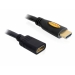 HDMI-Verl. 1.4Typ A -> Typ A St/Bu 3,00m - Delock HDMI-Verl. 1.4Typ A -> Typ A St/Bu 3,00m - Delock