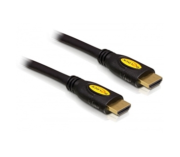 Câble Ecran HDMI Cable 1.4HighSpeed Ethernet Typ A St/St 1.0m - Delock Câble Ecran HDMI Cable 1.4HighSpeed Ethernet Typ A St/St 1.0m - Delock
