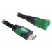 HDMI Cable 1.4HighSpeed Ethernet A St/St gewin. 1m - Delock HDMI Cable 1.4HighSpeed Ethernet A St/St gewin. 1m - Delock