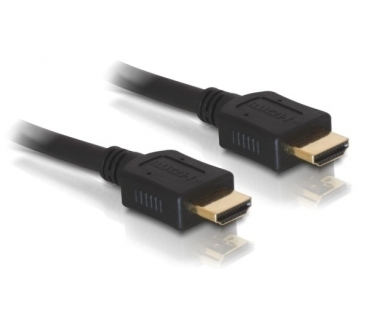 Câble Ecran HDMI Cable 1.3bTyp A -> Typ A St/St 5m - Delock Câble Ecran HDMI Cable 1.3bTyp A -> Typ A St/St 5m - Delock