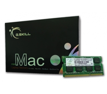 Mémoire pour portable G.Skill SO DDR3 8GB PC 1066 CL11 G.Skill/APPLE (1x8GB) 8GSQ - G.Skill Mémoire pour portable G.Skill SO DDR3 8GB PC 1066 CL11 G.Skill/APPLE (1x8GB) 8GSQ - G.Skill
