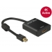 Delock Displayport Adaptermini DP - HDMI 4K aktiv - Delock Delock Displayport Adaptermini DP - HDMI 4K aktiv - Delock