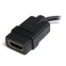 Startech 5in High Speed HDMI Adapter Cable - HDMI to HDMI Micro F/M - Startech